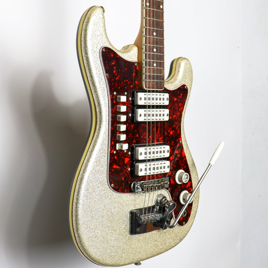 EKO 1960s Gold Sparkle 500 V4 Dot Inlay