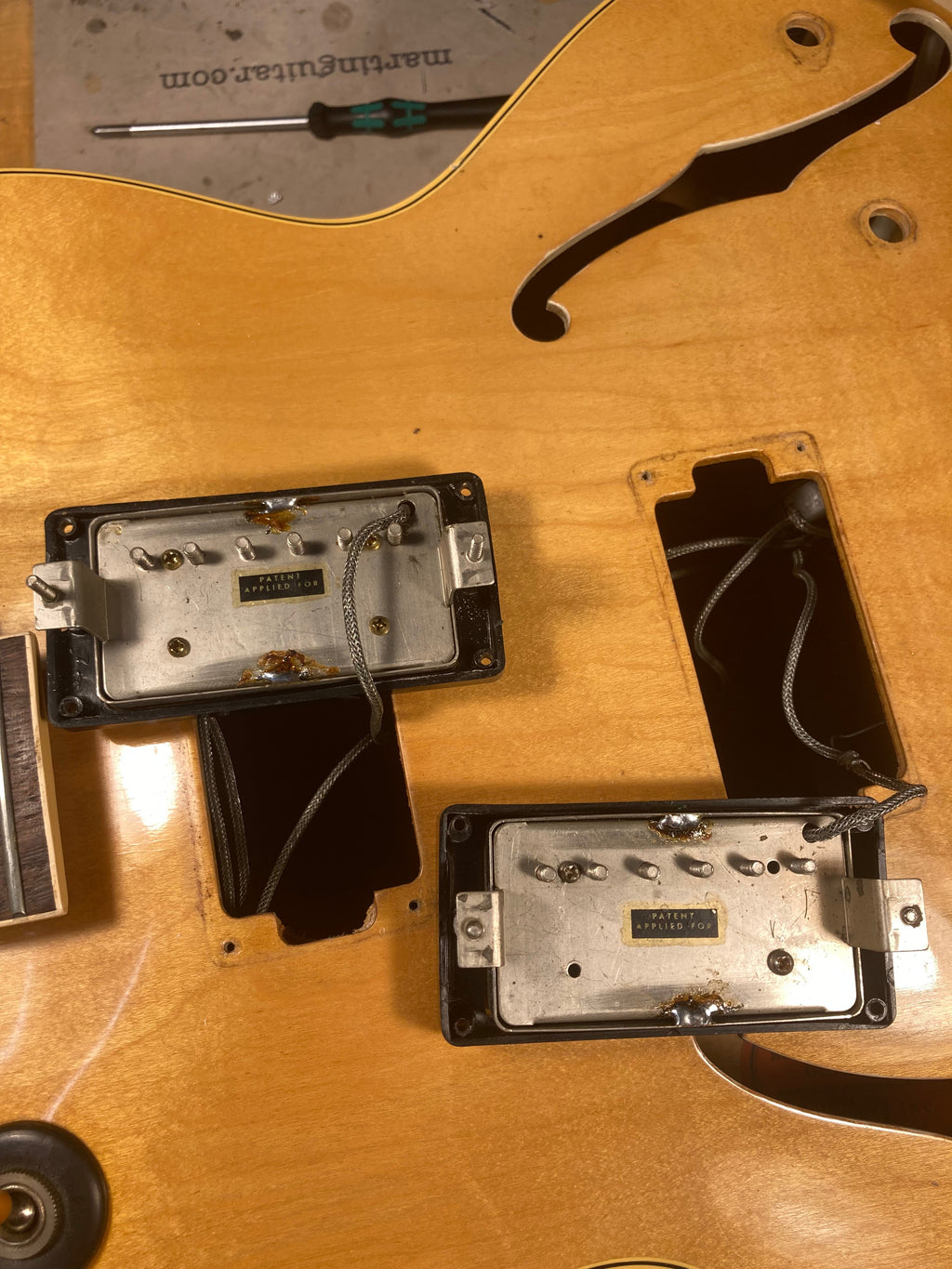 Gibson 1960 ES-175D, Blonde
