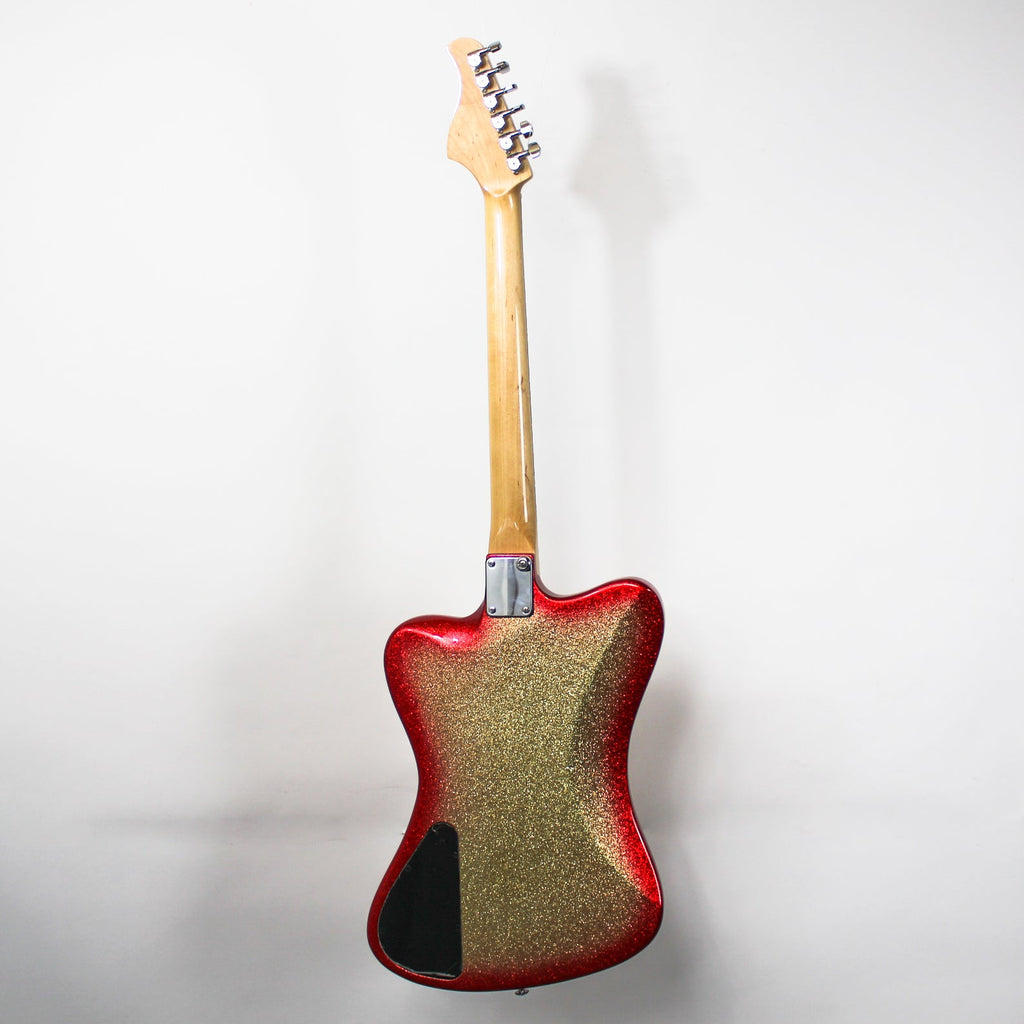 Pensa NR "Non-Reverse Firebird" Gold Flake with Red Burst 0809