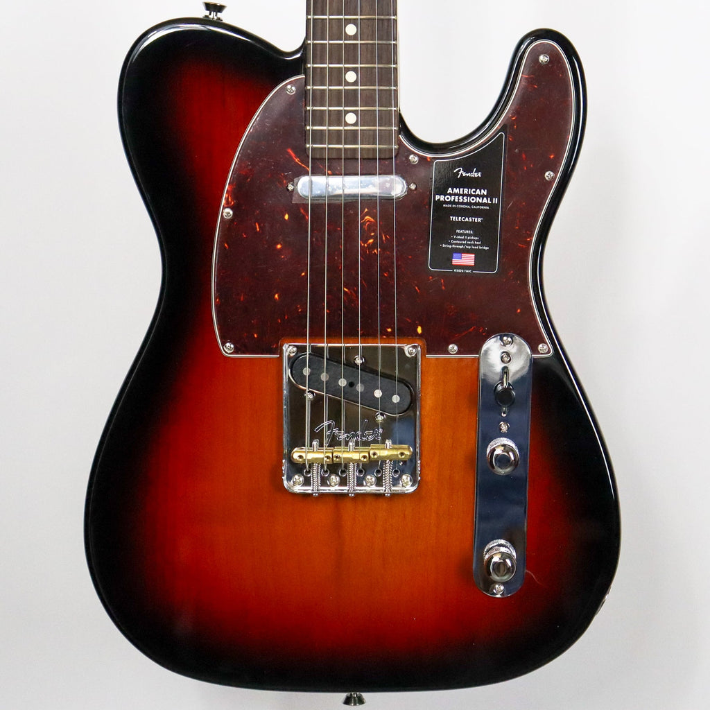 Fender American Professional II Telecaster 3 Tone Sunburst