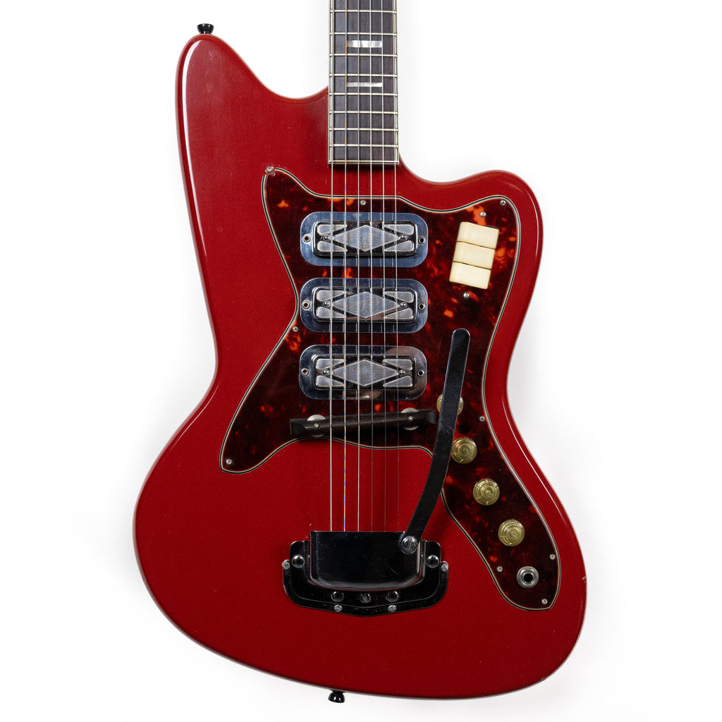 Silvertone 1965 Silhouette 1488, Red