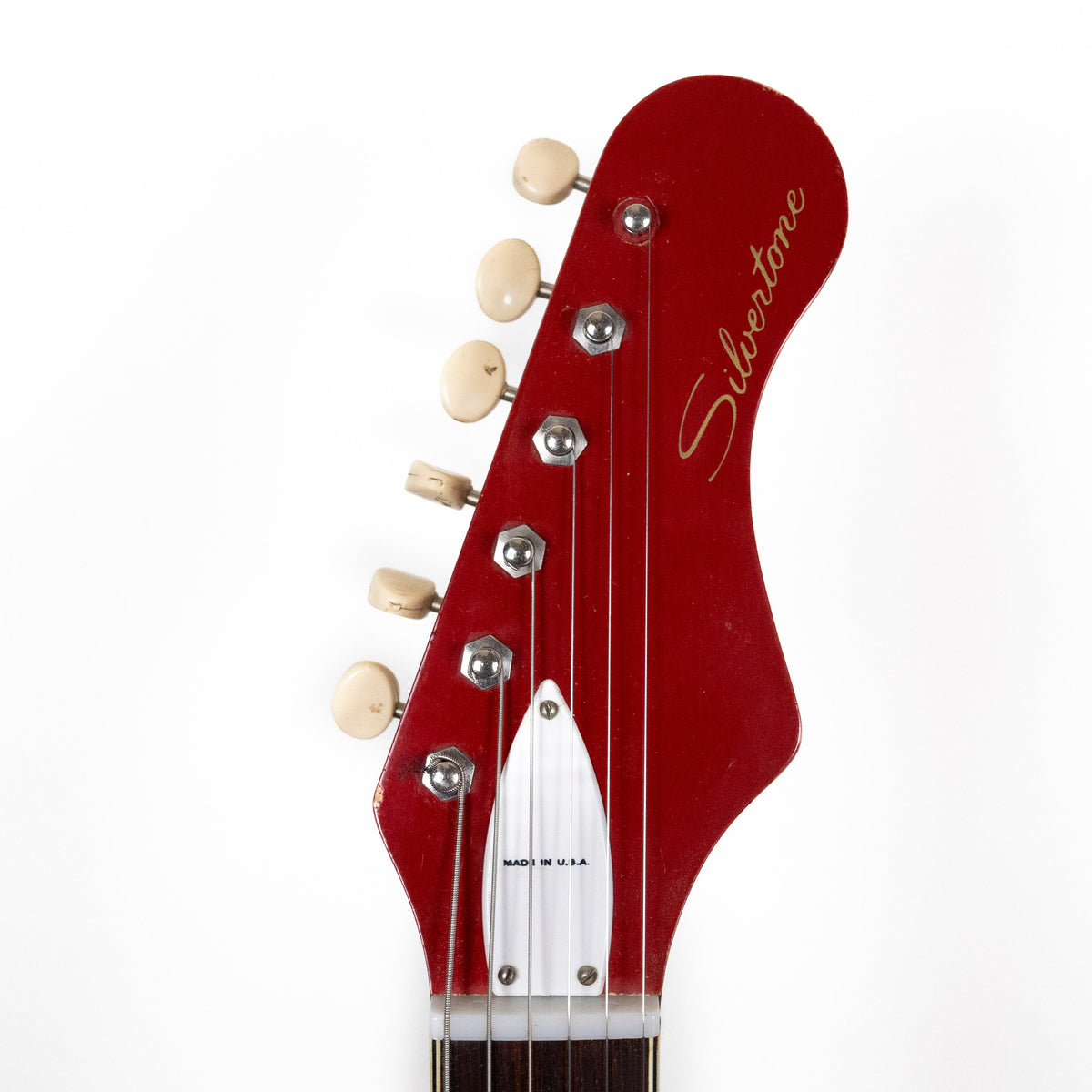 Silvertone 1965 Silhouette 1488, Red