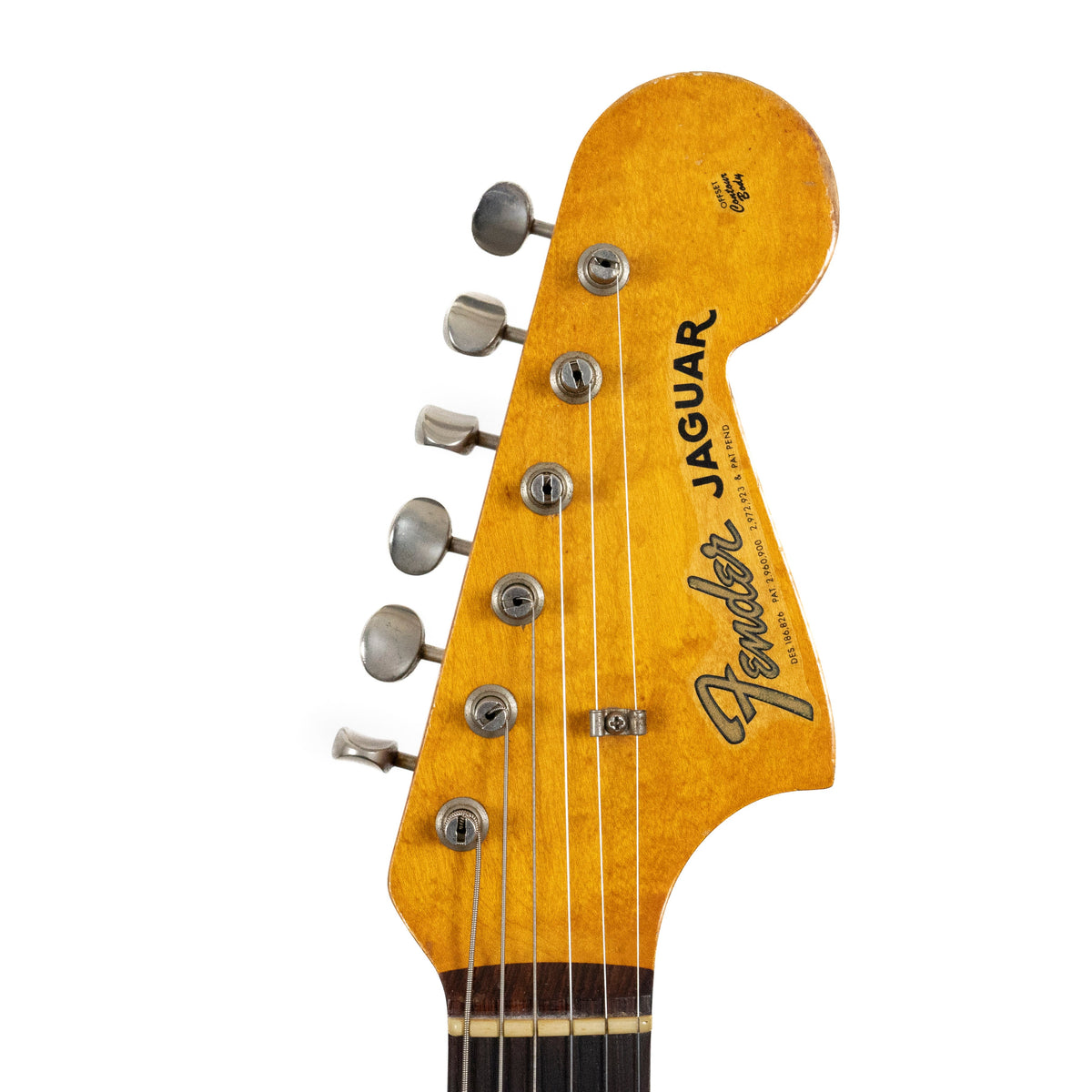 Fender 1962 Jaguar Refinished Natural (Slab Board)