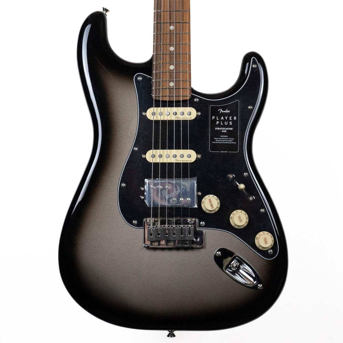 Fender Player Plus Stratocaster HSS, Silverburst