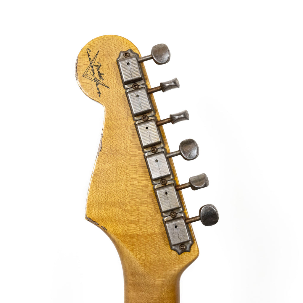 Fender Custom Shop 1961 Strat Olympic White Over Inca Silver