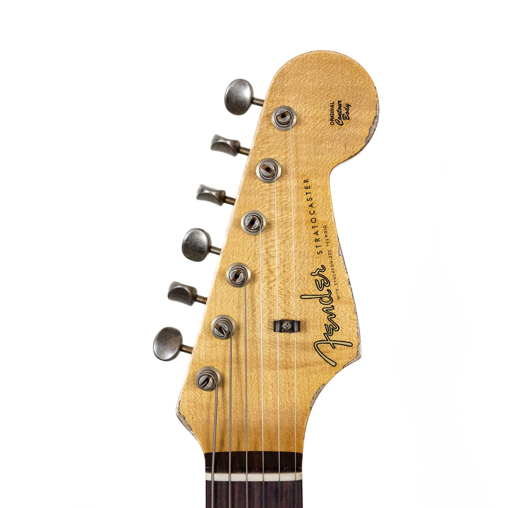 Fender Custom Shop 1961 Strat Olympic White Over Inca Silver