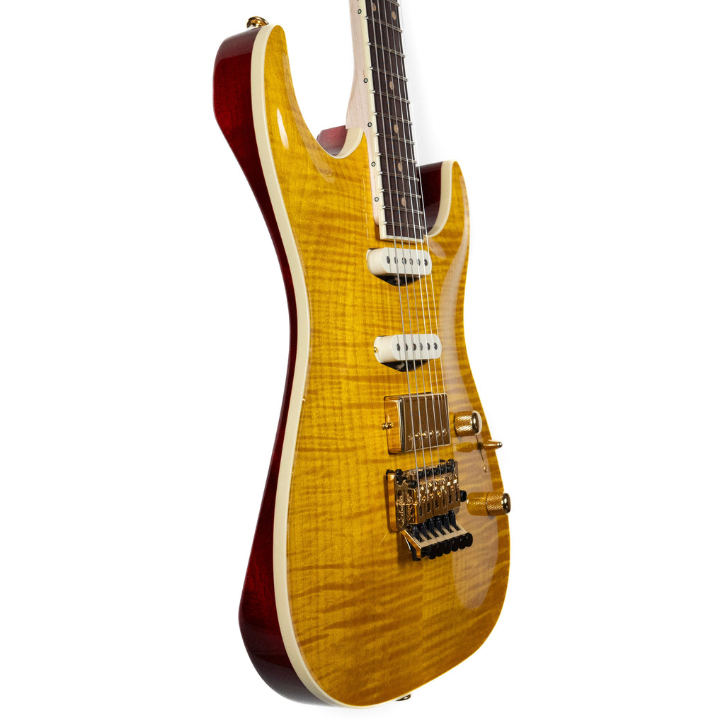Pensa MK1 Classic FlameTop Passive, Custom Amber #1168