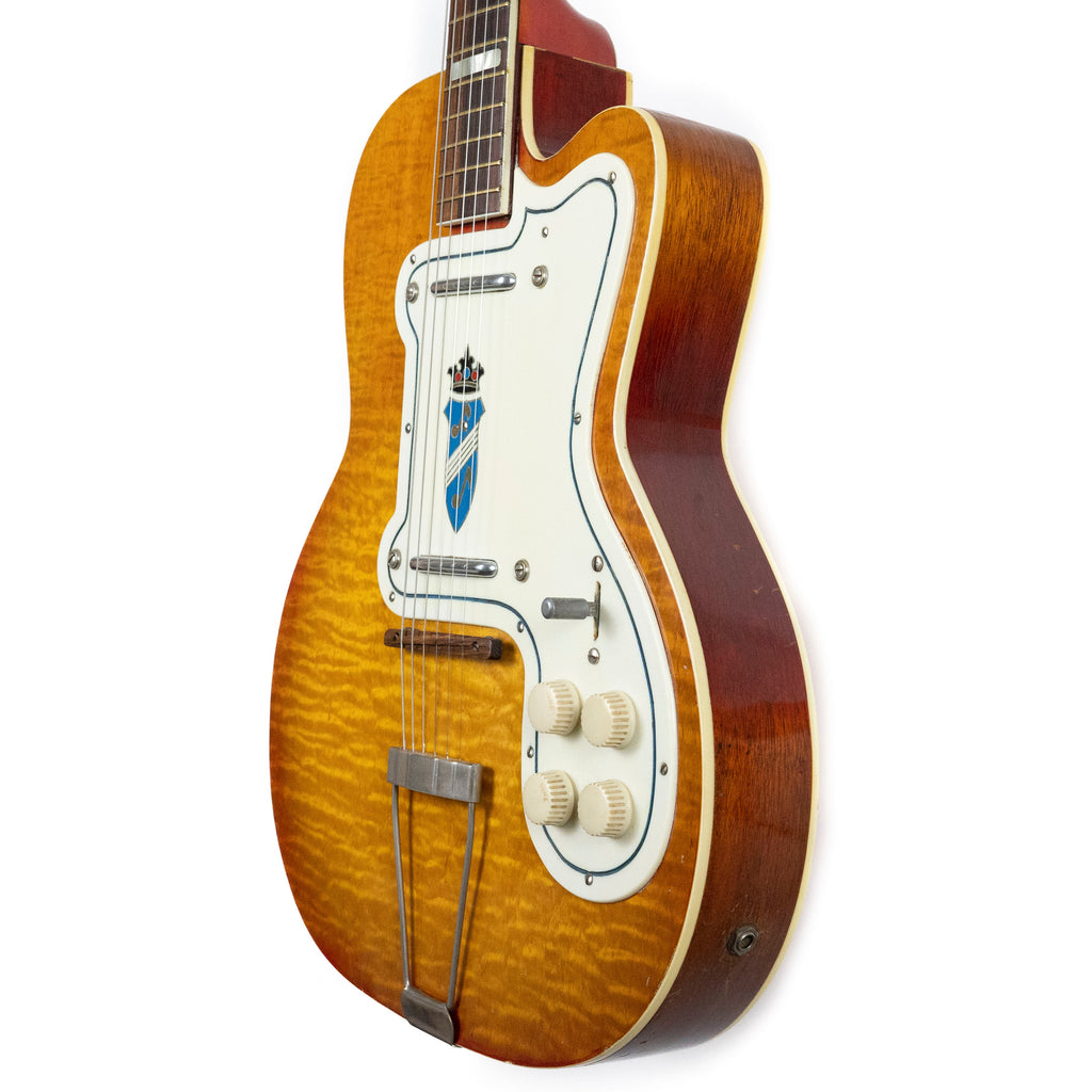 Silvertone Mid '50s Thin Twin Model 1381 Sunburst