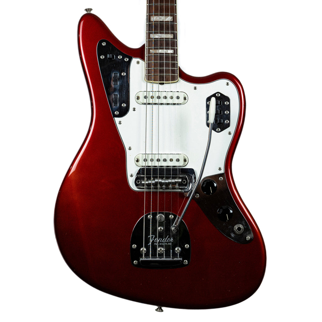 Fender 1969 Jaguar Candy Apple Red (Matching Headstock)