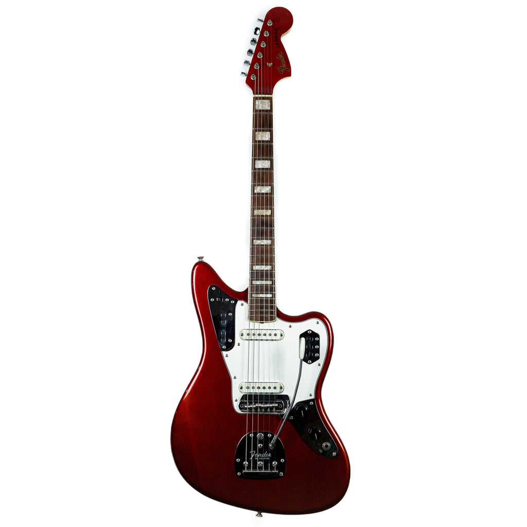 Fender 1969 Jaguar Candy Apple Red (Matching Headstock)