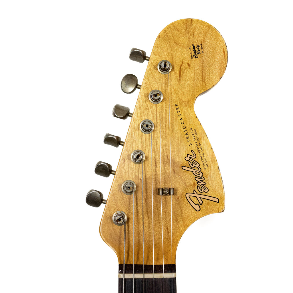 Fender Custom Shop 1967 Strat Sherwood Green Over Sunburst