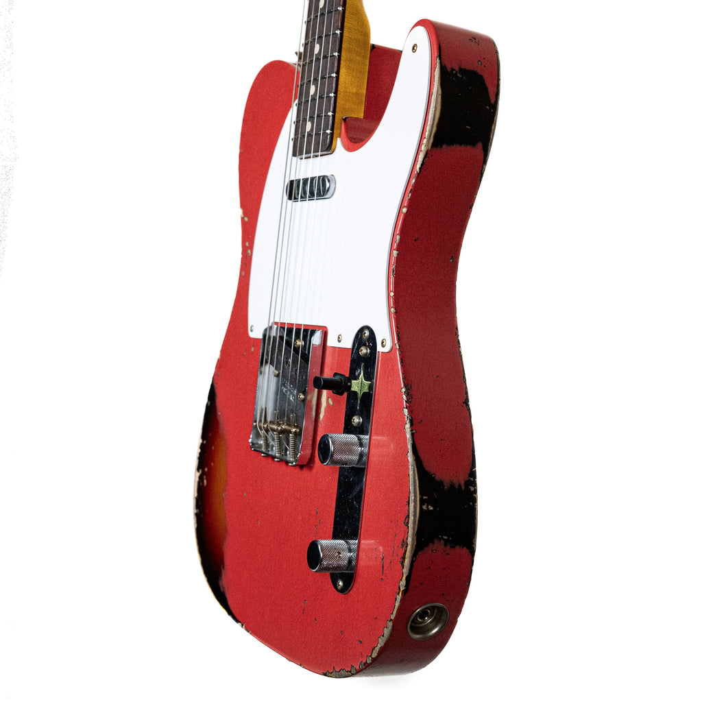 Fender Custom Shop 1959 Tele Fiesta Red Over Sunburst