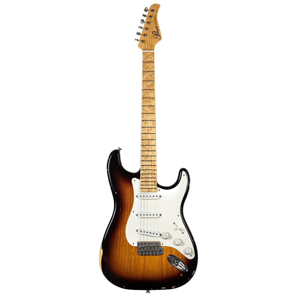 Pensa S Mod 55, 2 Tone Sunburst Aged #1134