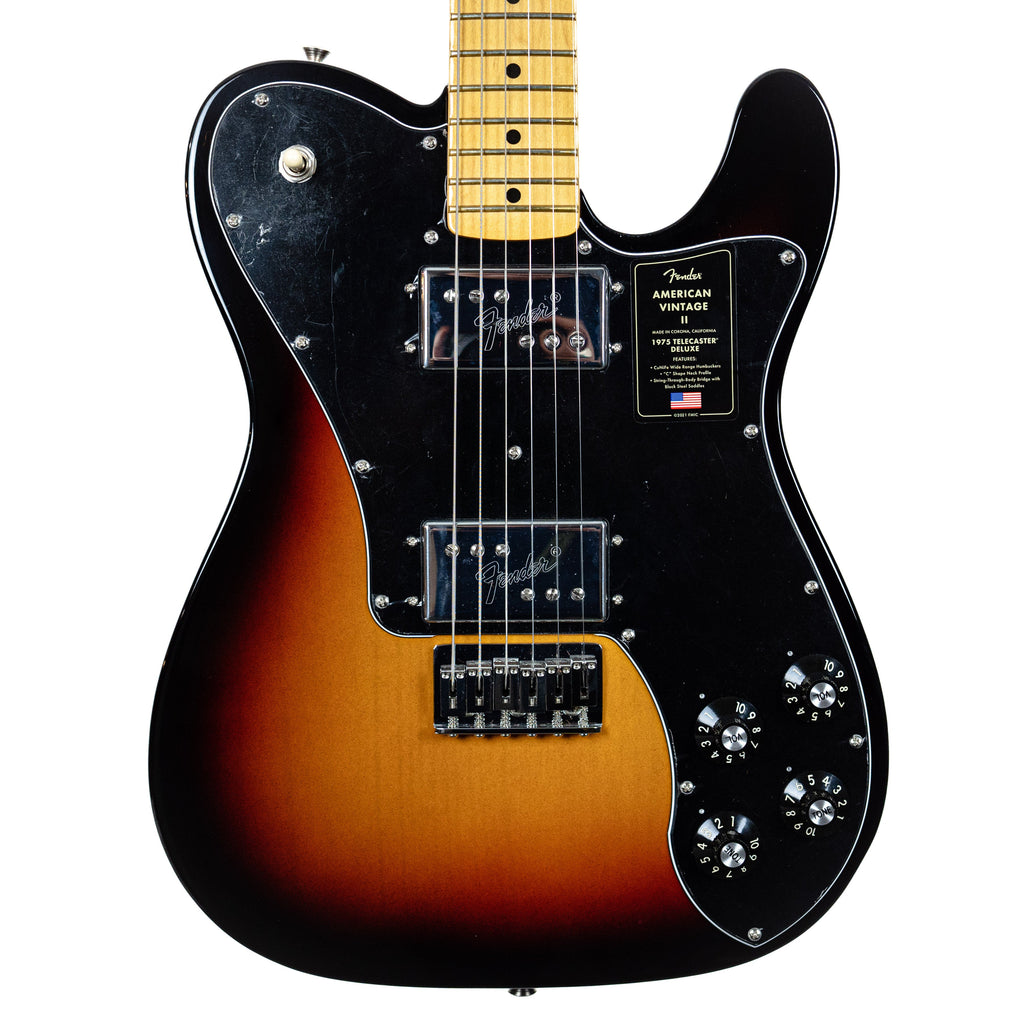 Fender American Vintage II '75 Telecaster Deluxe 3-Tone Sunburst