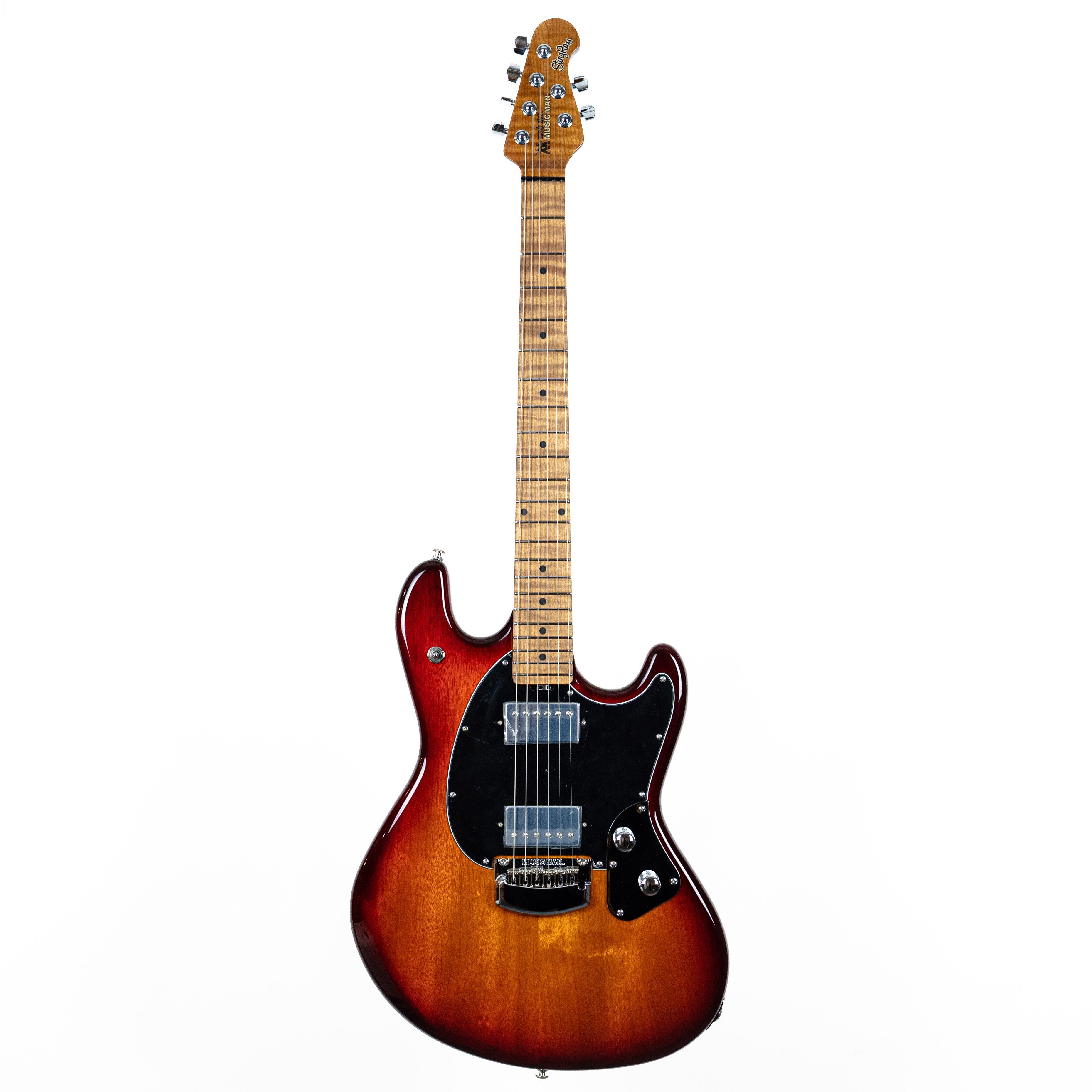 StingRay Guitar HH Trem Burnt Amber