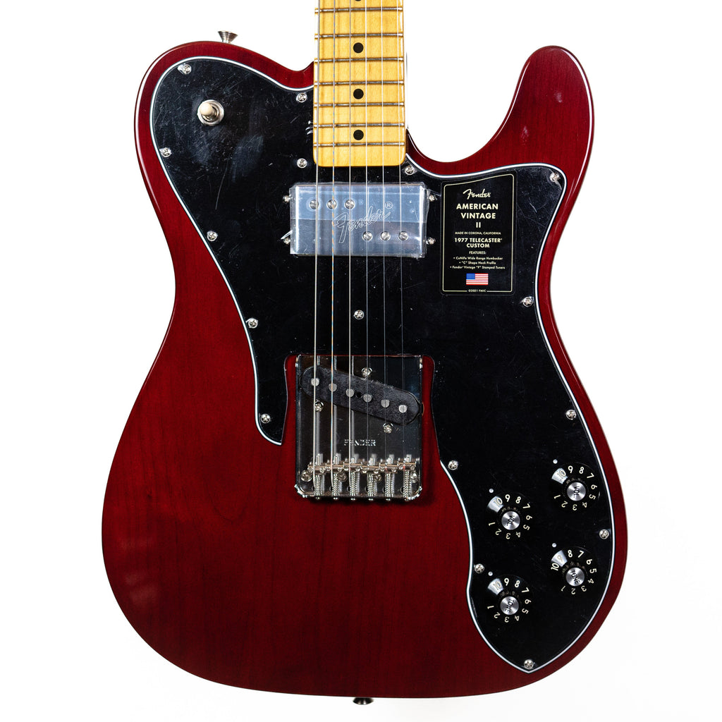 Fender American Vintage II LTD '77 Tele Custom Wine