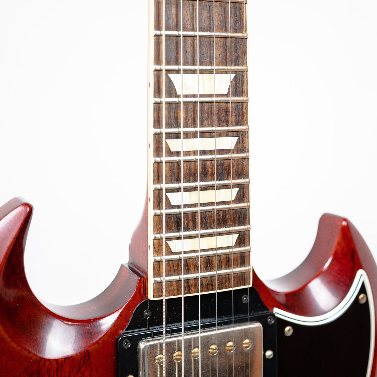Gibson 1961 Les Paul SG Standard Reissue Stop-Bar VOS Cherry Red