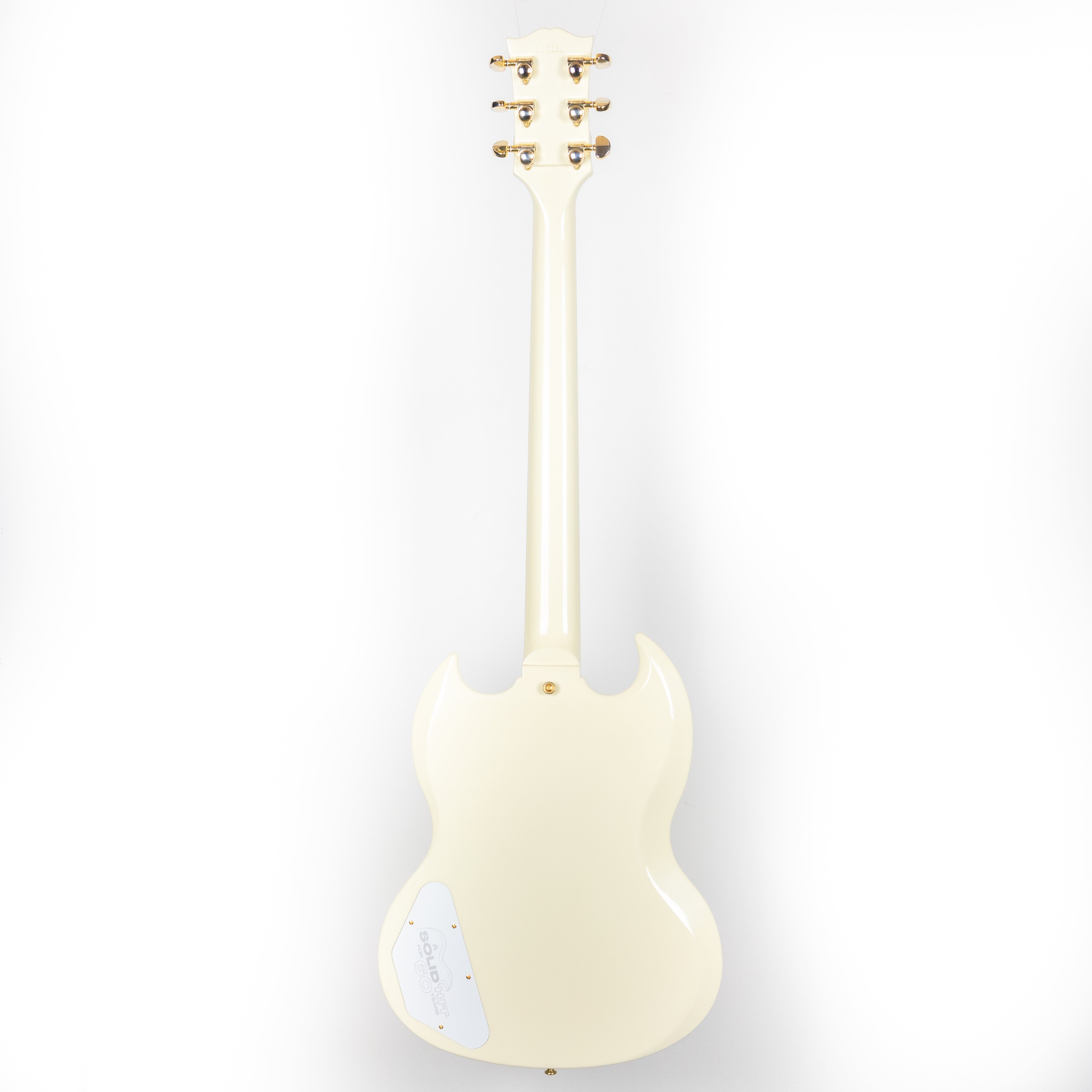 Gibson USED 2021 SG Custom 60th Anniversary Antique White Vibrola
