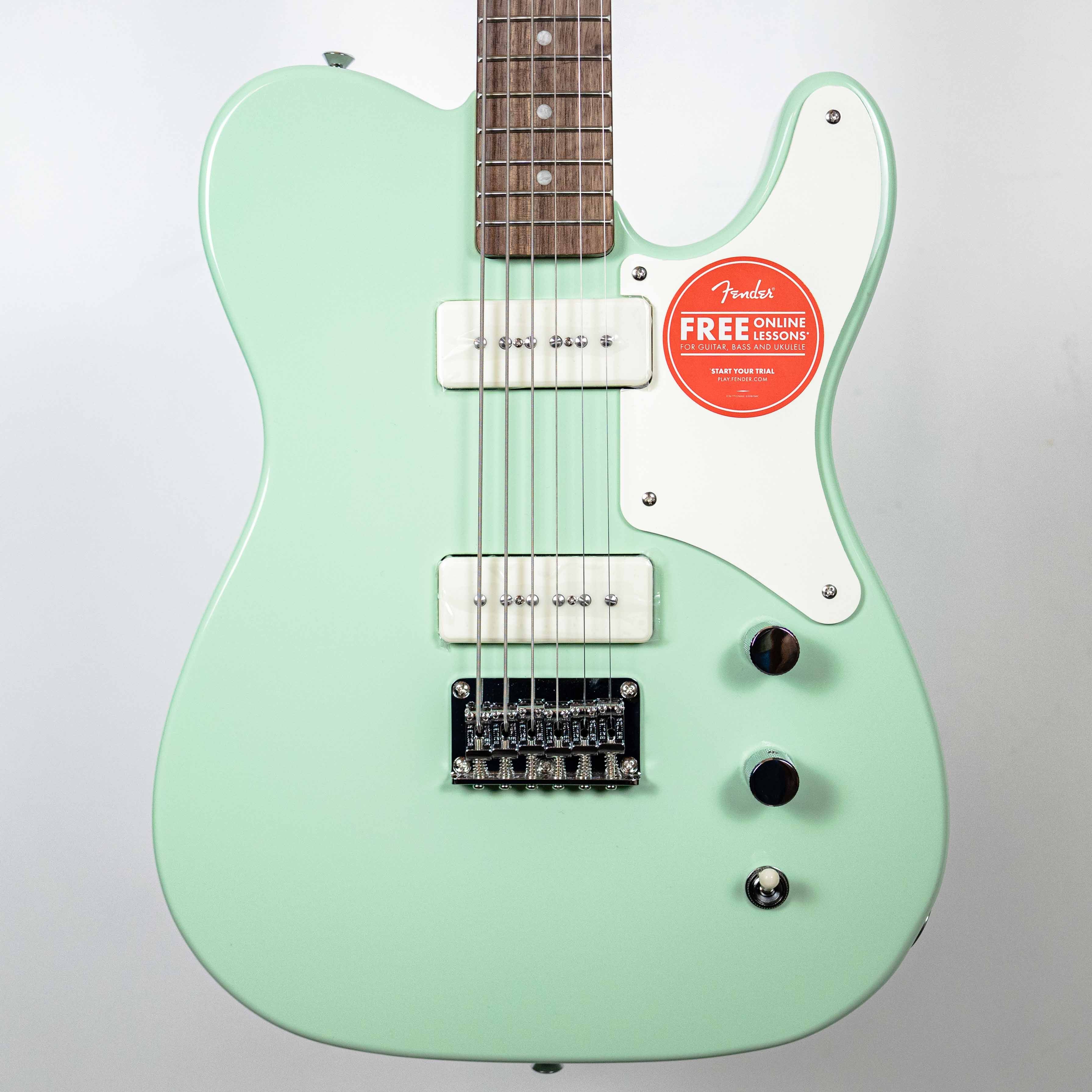 Squier Paranormal Baritone Cabronita Telecaster Surf Green